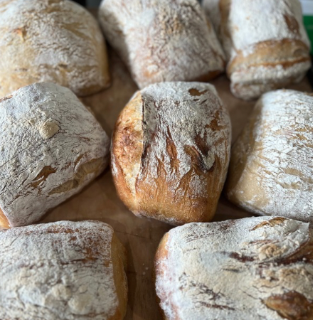 Toasted Einkorn Sourdough Ciabatta