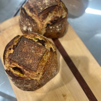 Green Onion Gruyere Loaf