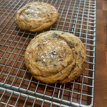Gluten Free Salted Chocolate Chunk Cookie