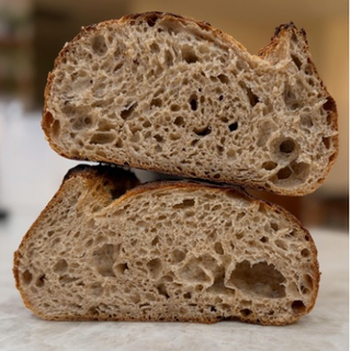 Einkorn Scald Sourdough Bread