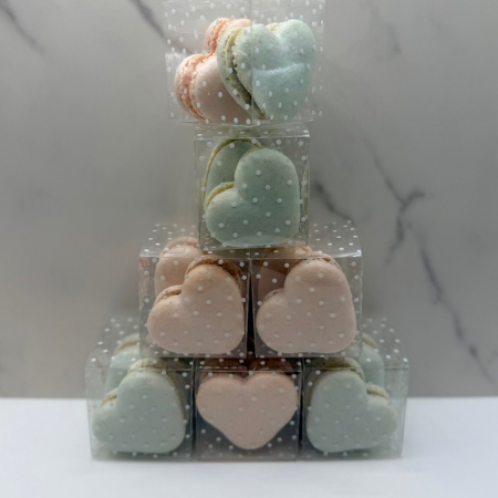 Shells and Sugar Valentines Macarons